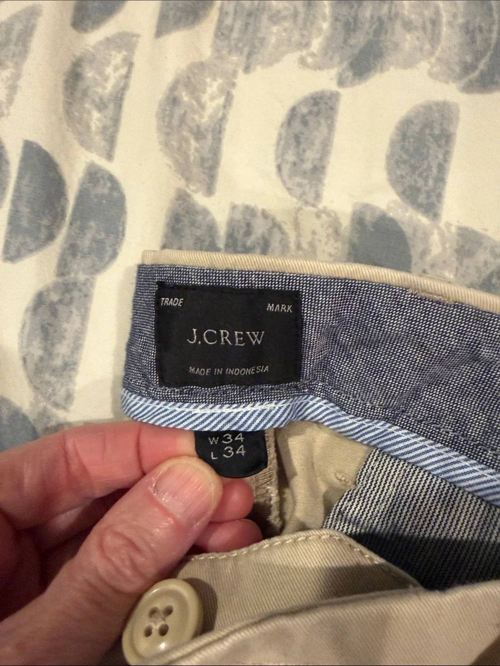Two Pair of JCrew Slim Chinos